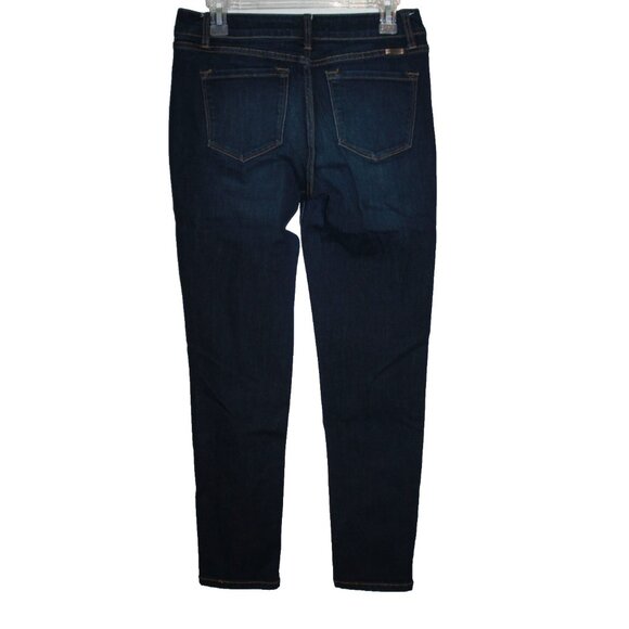 KanCan Jeans Womens 11/29 Blue Dark Wash Skinny Stretch Denim Jean 29x29 - Picture 2 of 2